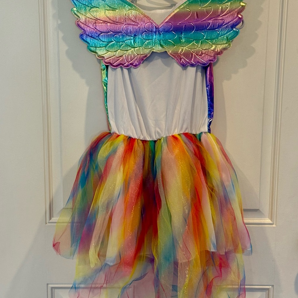 Rainbow Unicorn Fairy Costume for Kids - Picture 2 of 4